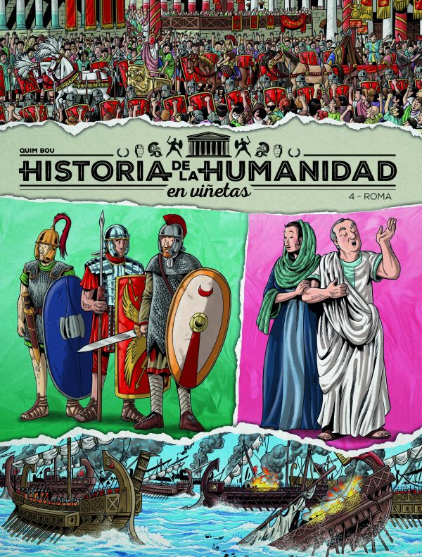 HISTORIA DE LA HUMANIDAD EN VIÑETAS VOL.4: ROMA